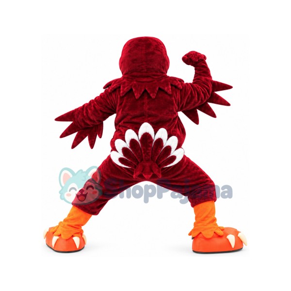 Power Turkey Mascot Costume