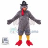 Grey Lightweight Turkey Mascot Costume