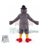 Grey Lightweight Turkey Mascot Costume