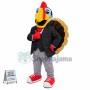 Handsome Turkey Mascot Costume