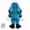 Superb Blue Rabbit Mascot Costume