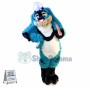 Superb Blue Rabbit Mascot Costume