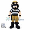 Superb Pirate Mascot Costume