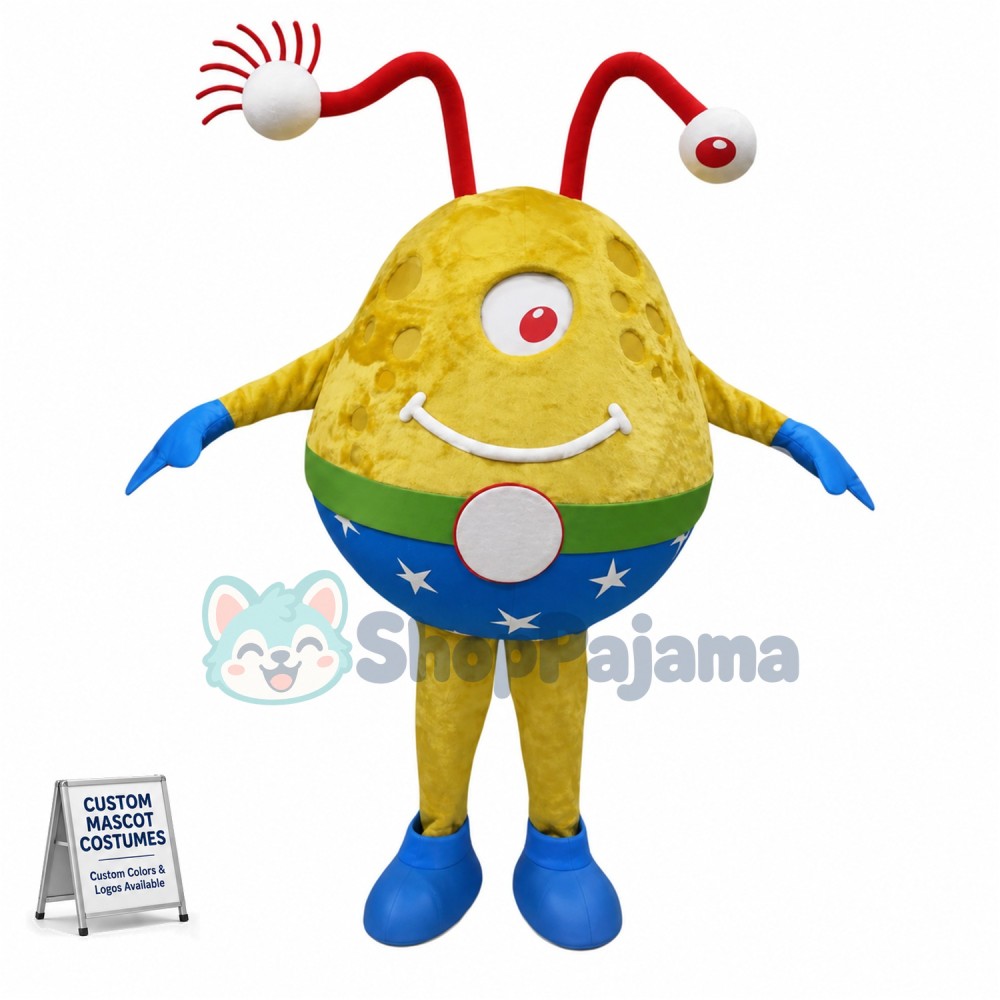 Alien Extra-terrestrial Mascot Costume