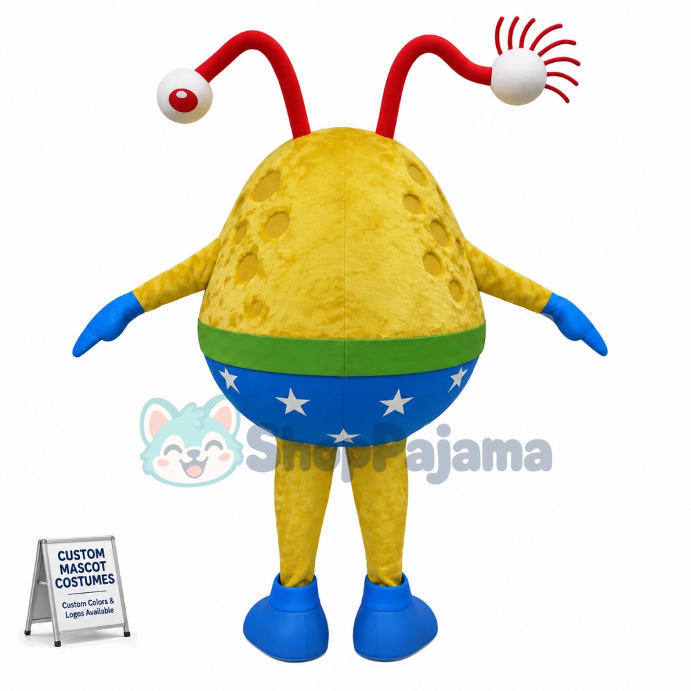 Alien Extra-terrestrial Mascot Costume