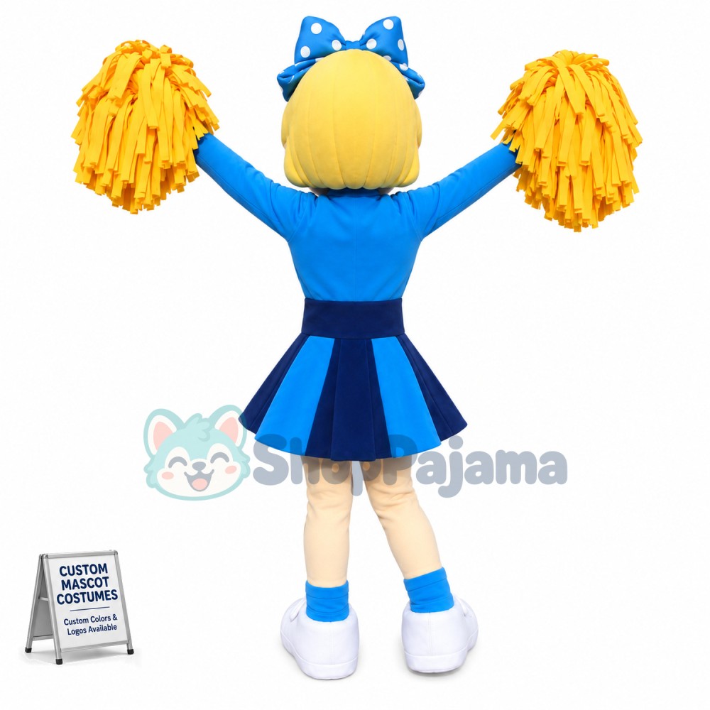 Superb Cheerleader Mascot Costume