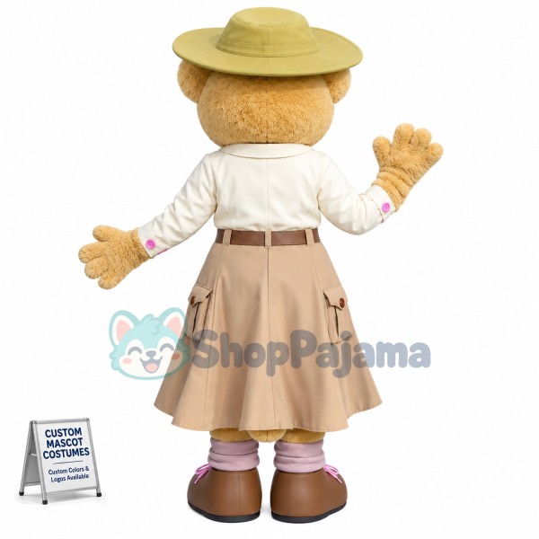 Beautiful Bear Mascot Costume