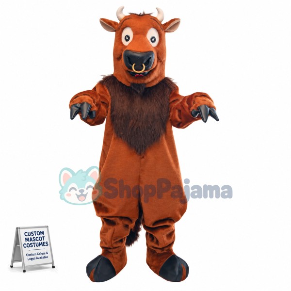 Superb Bull Mascot Costume