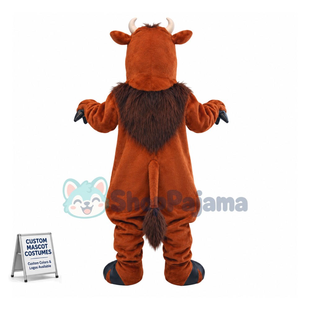 Superb Bull Mascot Costume