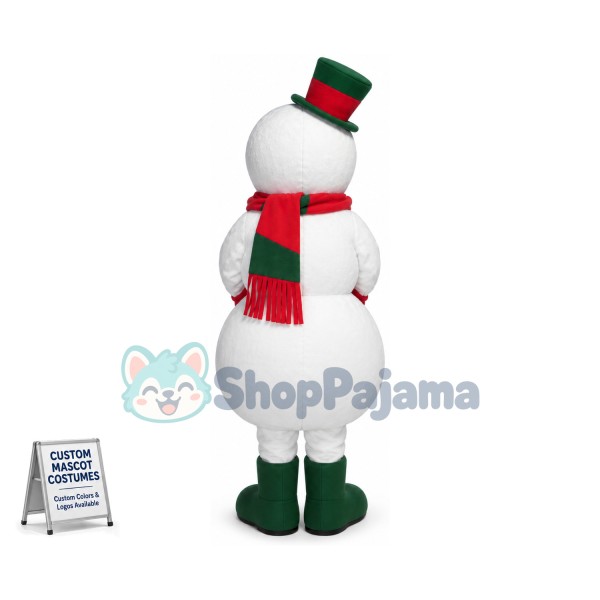 Affordable Christmas Snowman Mascot Costume
