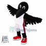 Black Lightweight Raven Mascot Costume