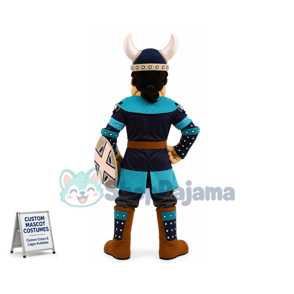 Viking Knight Mascot Costume