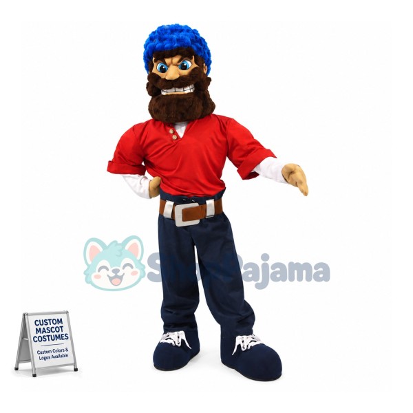 Americas Pioneer Mascot Costume
