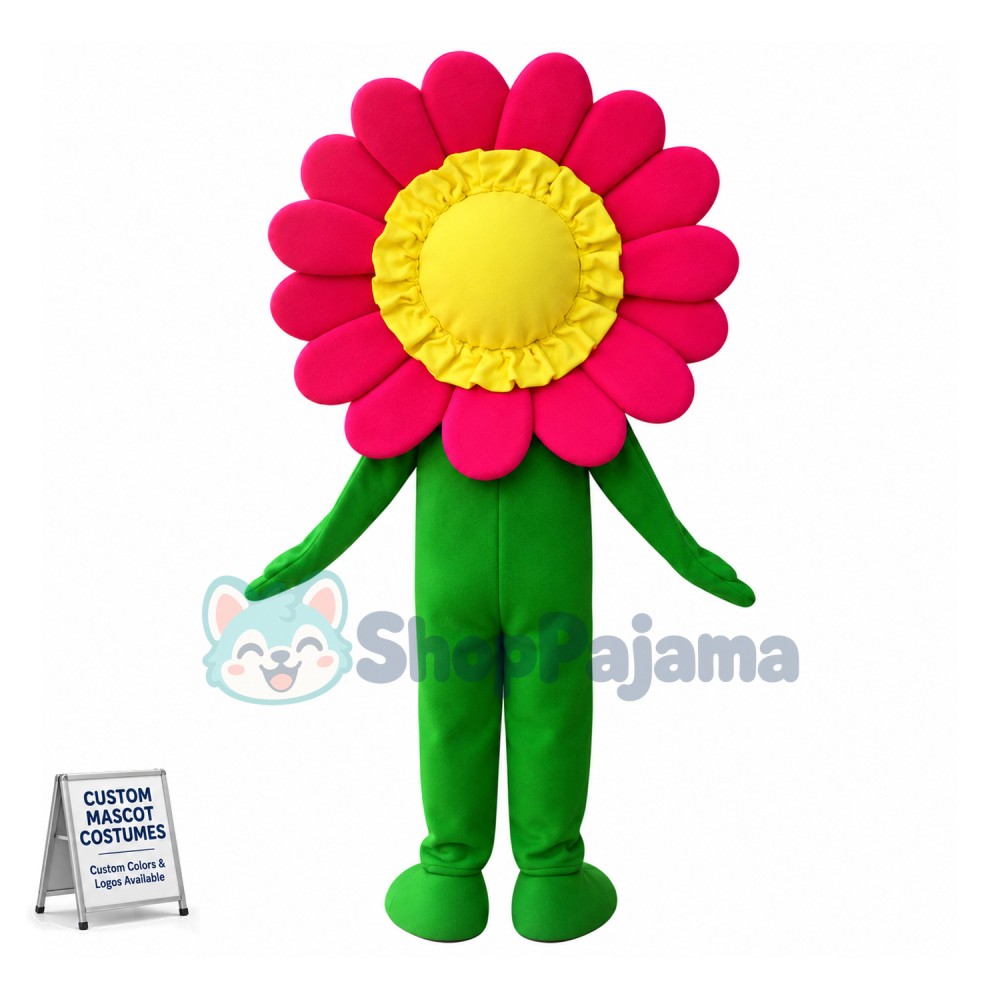 Affordable Flower Mascot Costume