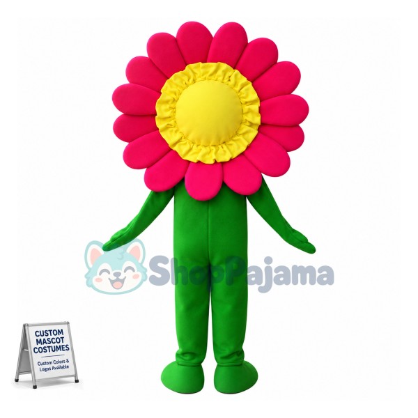 Affordable Flower Mascot Costume
