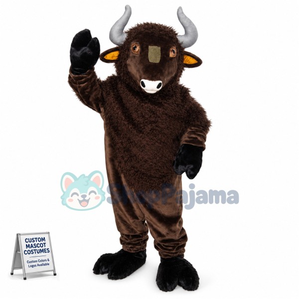 Superb Lightweight Bull Mascot Costume