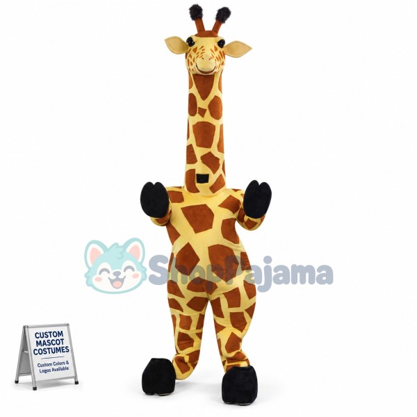 Superb Giraffe Mascot Costume