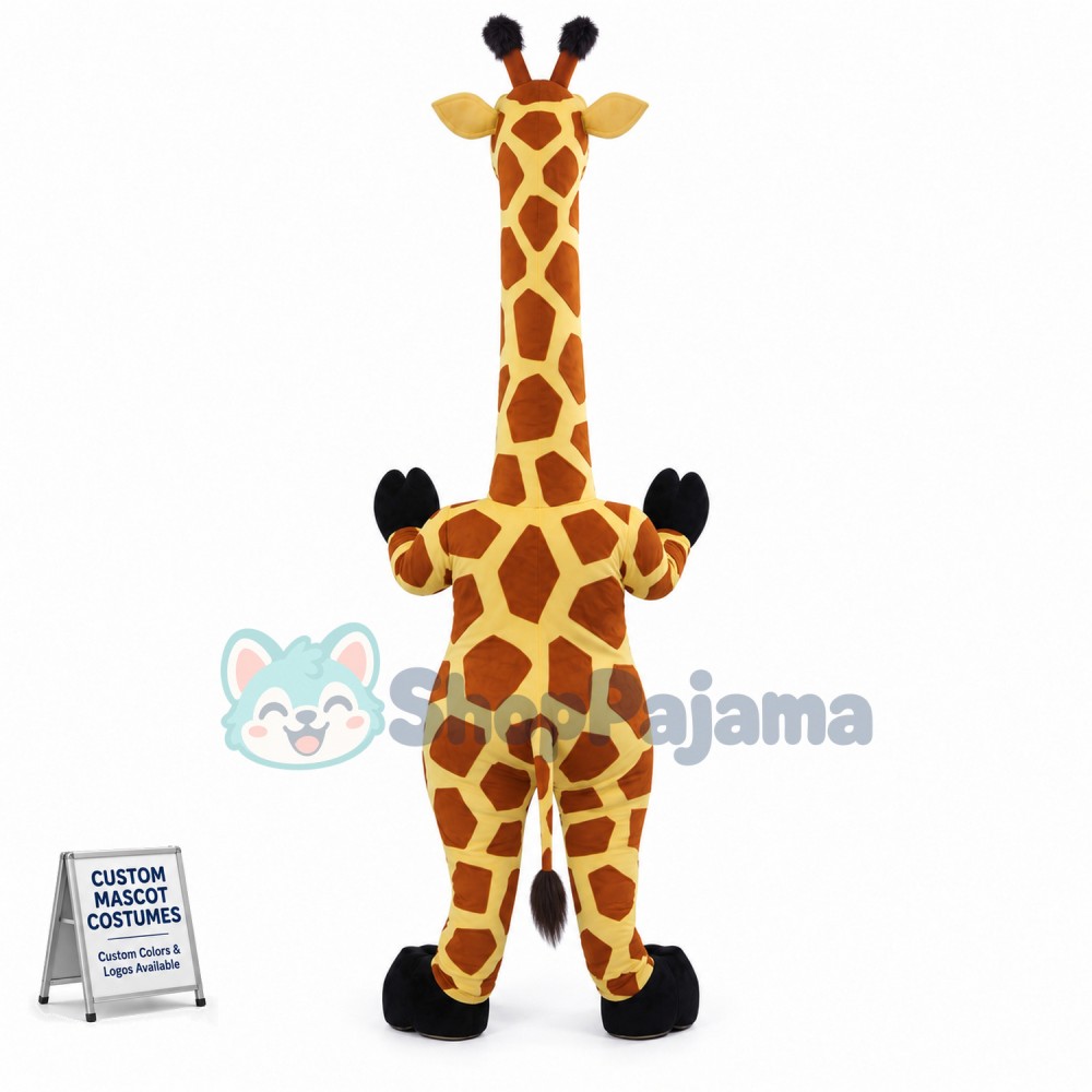 Superb Giraffe Mascot Costume