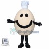 Chef Egg Mascot Costume