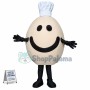 Chef Egg Mascot Costume