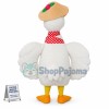 Beautiful Swan Mascot costume