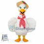 Beautiful Swan Mascot costume