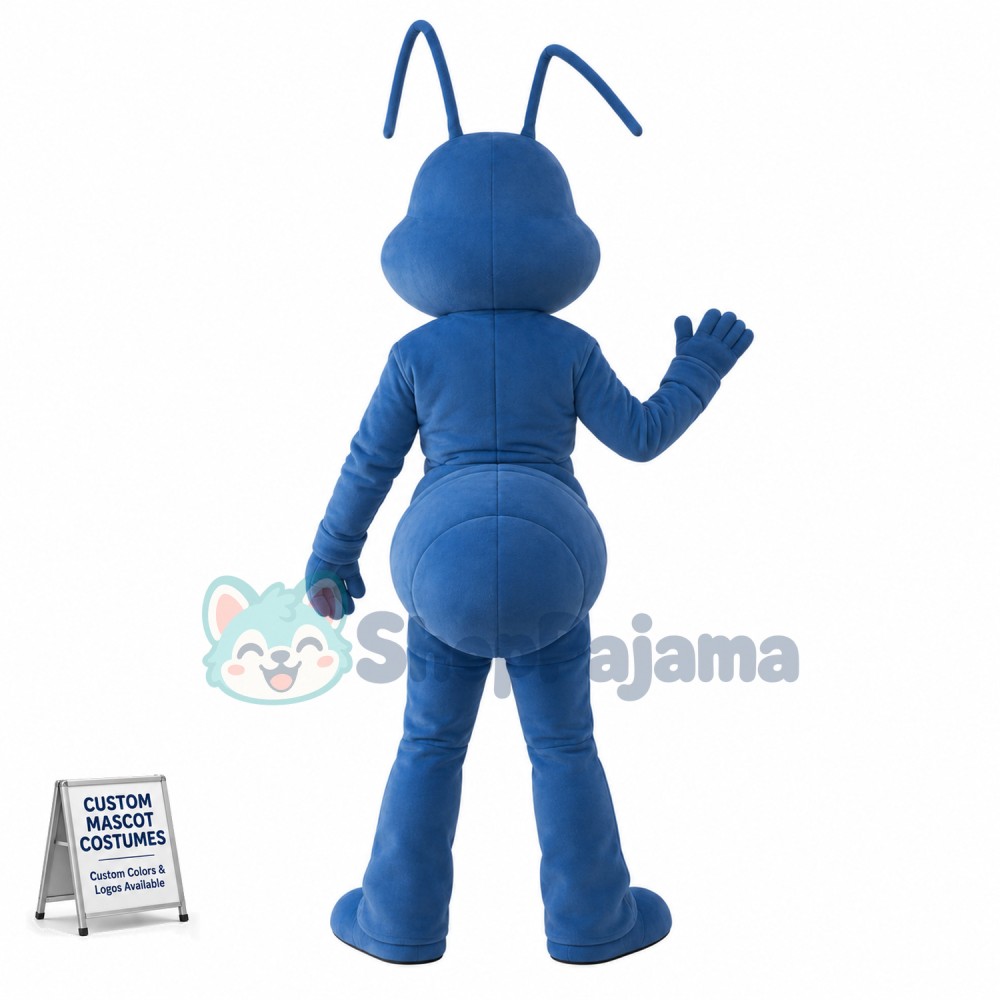Affordable Blue Ant Mascot Costume