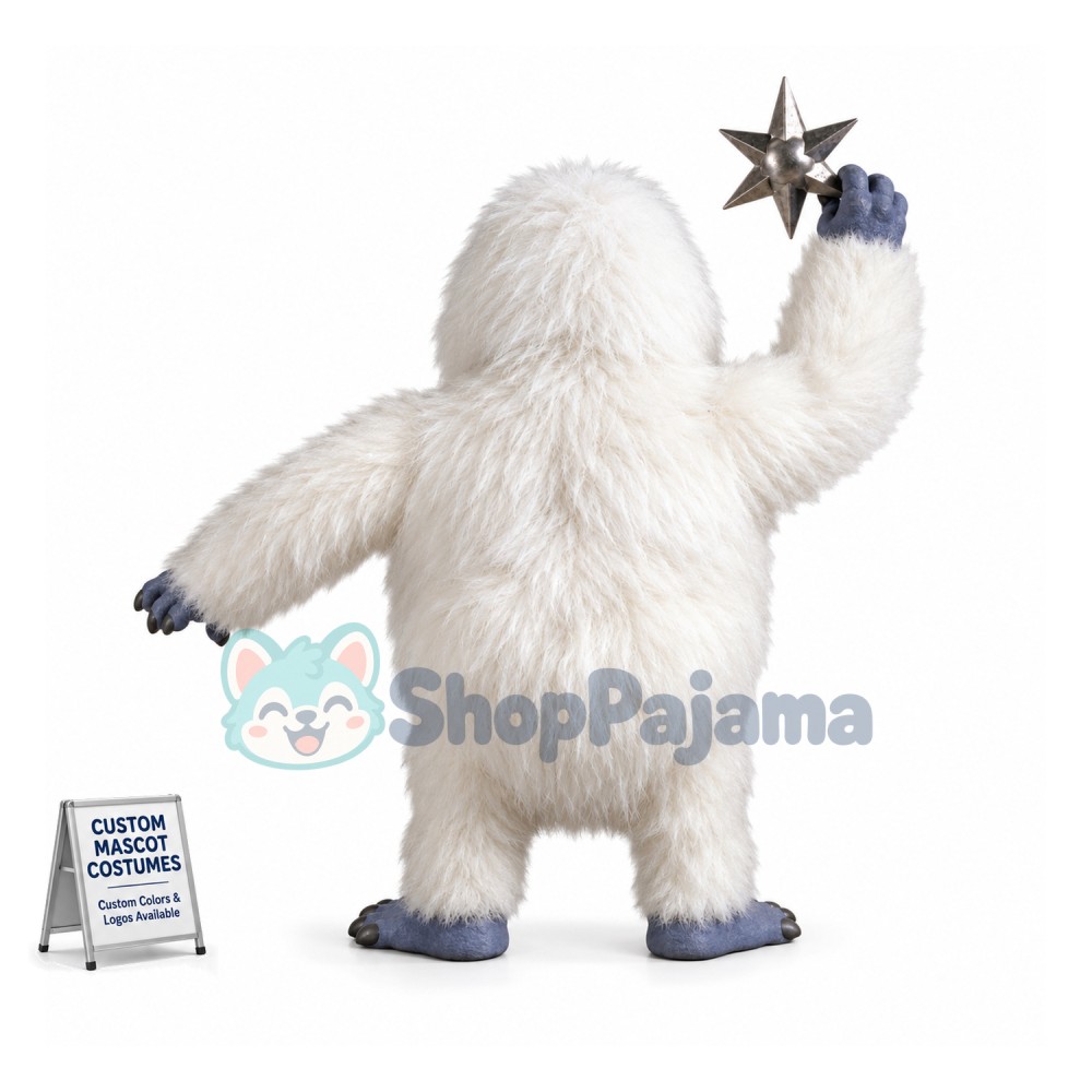 Abominable Snow Monster Yeti Mascot Costume
