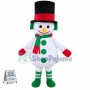 Affordable Lightweight Christmas Snowman Mascot Costume