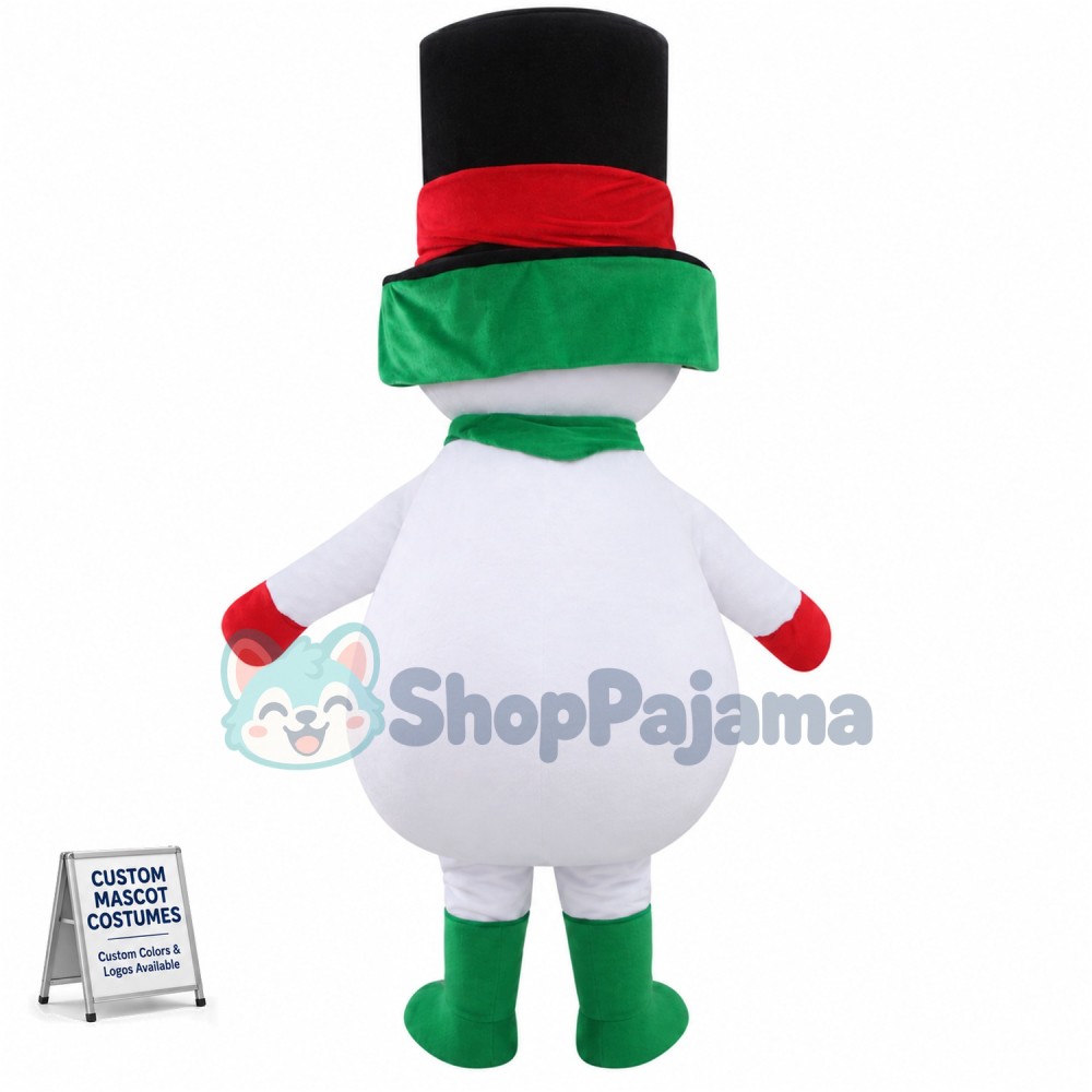 Affordable Lightweight Christmas Snowman Mascot Costume