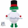 Affordable Lightweight Christmas Snowman Mascot Costume