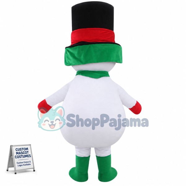 Affordable Lightweight Christmas Snowman Mascot Costume