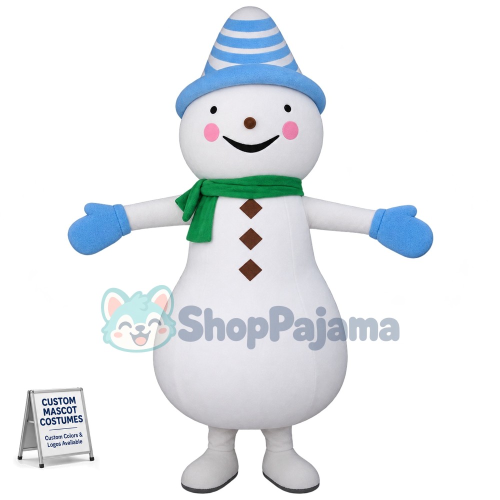 Affordable New Snowman Mascot Costume