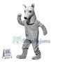Smart Greyhound Mascot Costume