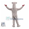 Sport Greyhound Mascot Costume