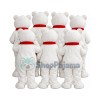Superb Christmas Polar Bear Mascot Costume