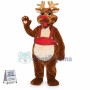 Superb Christmas Reindeer Mascot Costume