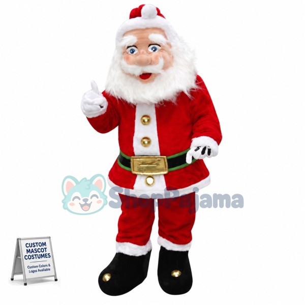 Superb Christmas Santa Claus Mascot Costume