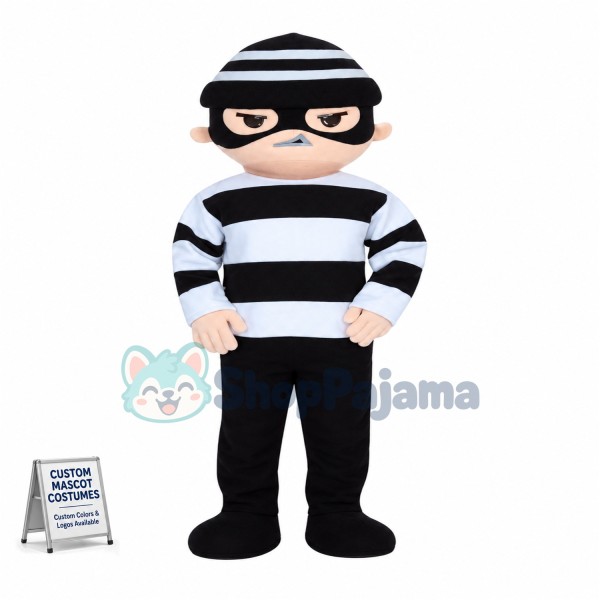 Thieves Boy Mascot Costume