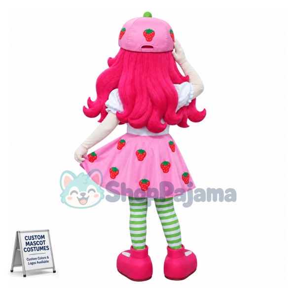 Strawberry Shortcake Mascot Costume