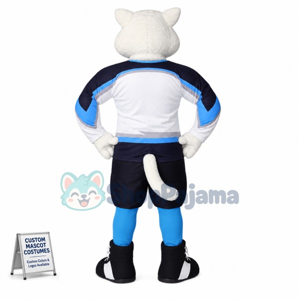 Superb Fierce Polar Bear Mascot Costume