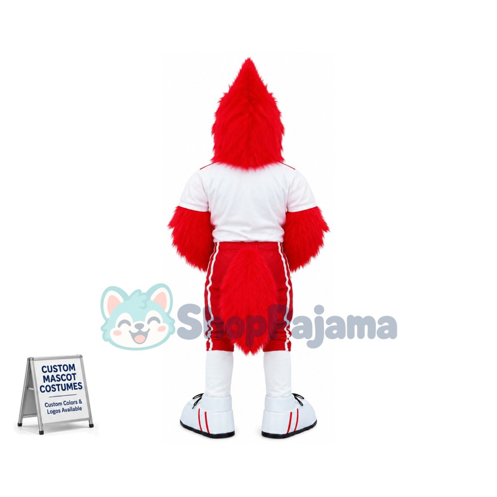 Superb Sport Cardinal Mascot Costume