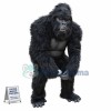 Superb Fierce Gorilla Mascot Costume