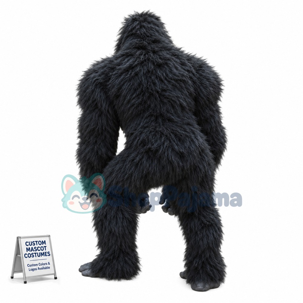Superb Fierce Gorilla Mascot Costume