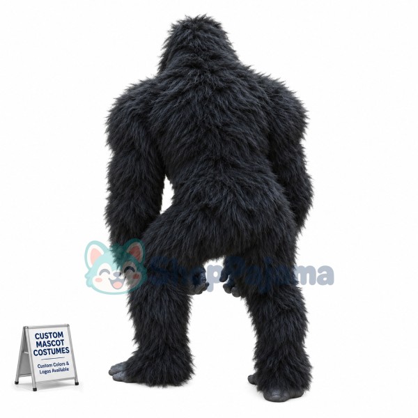 Superb Fierce Gorilla Mascot Costume