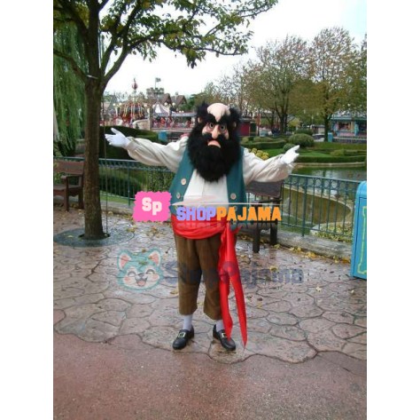 Superb Old Pirate Mascot Costume