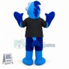 Sport Blue Fish Mascot Costume