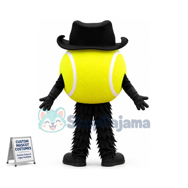 Superb Sport Tennis Ball Mascot Costume