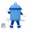 Blue Bin Mascot Costume