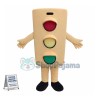 Superb Traffic Light Mascot Costume